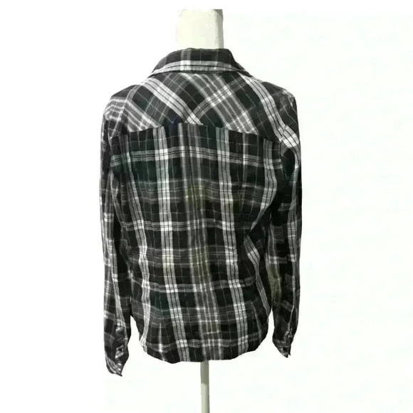 Armani Exchange Flannel Shirt Women’s - Picture 3 of 6